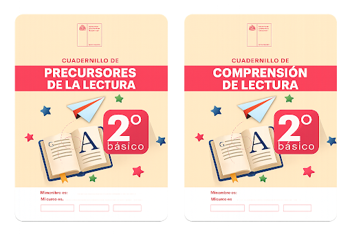 Portada del cuadernillo de lectura de 2° básico