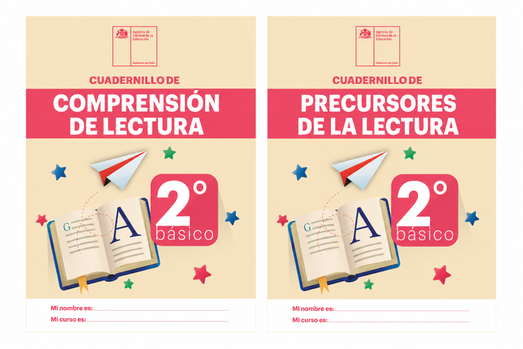 Agencia presenta los cuadernillos de la prueba Impulso Lector para estudiantes de 2° básico